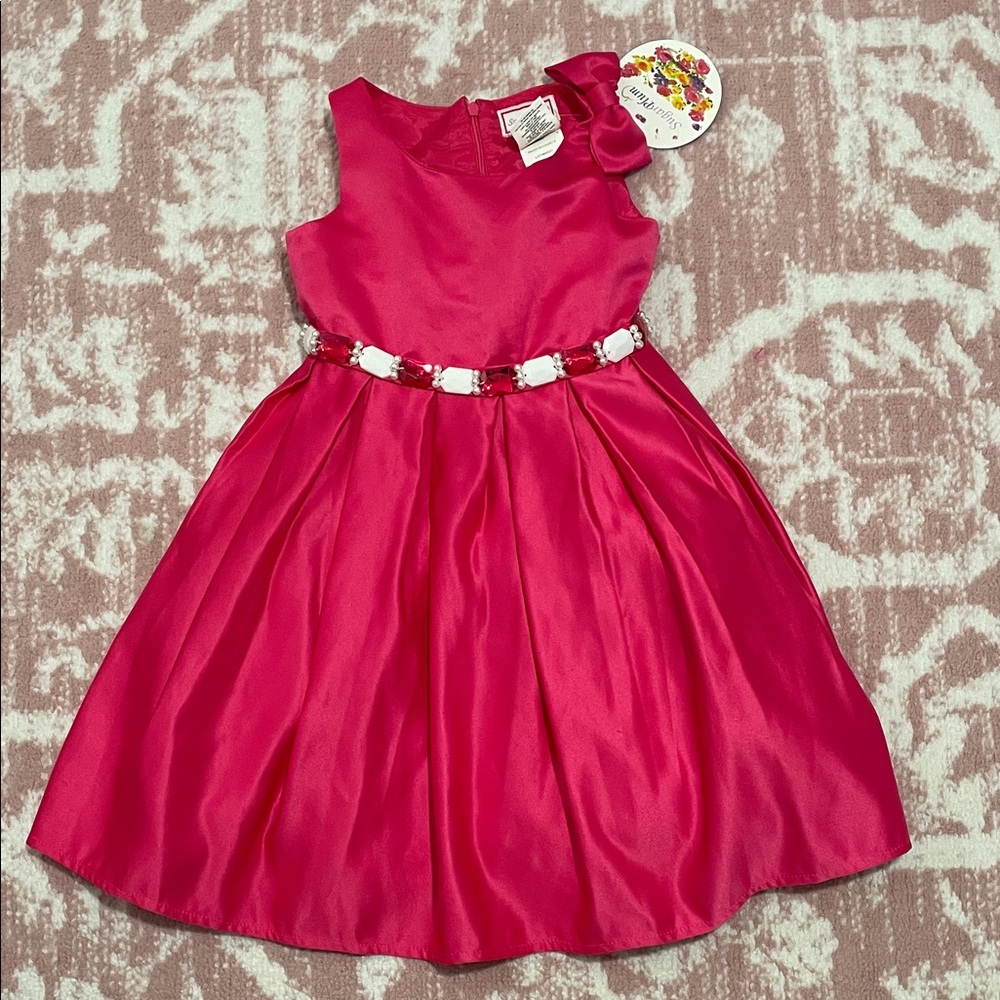 NWT! Sugarplum Elegant Pink Kids Dress